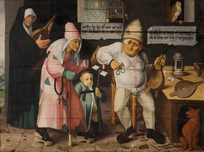 The Bellows Repairer by Hieronymus Bosch